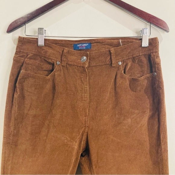 SAINT JAMES Sz 8 Babycord Corduroy Slim Fitting  Pants - Picture 2 of 9